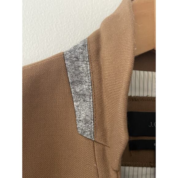 J.Crew Regent Wool Camel Brown Blazer Size 8 - Picture 5 of 7